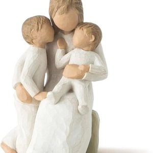 Statue en résine Uionen Mère et Enfant, Décoration de bureau à domicile, Cadeau pour la Fête des Mères, Cadeau d'anniversaire - Product Image 2