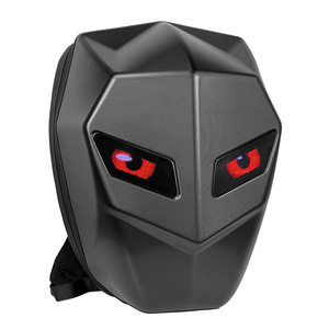 Sac à dos LED unisexe à double bandoulière pour casque intégral de moto, avec <span class=keywords><strong>yeux</strong></span> <span class=keywords><strong>Sharingan</strong></span> lumineux, motif Chevalier Ombre Nocturne - Product Image 6