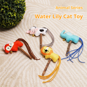 Jouet pour chat Liao, bâton de taquinerie, bâton à mâcher, bâton à gratter, herbe à chat, outil de plaisir personnel apaisant, fournitures pour animaux de compagnie - Product Image 2