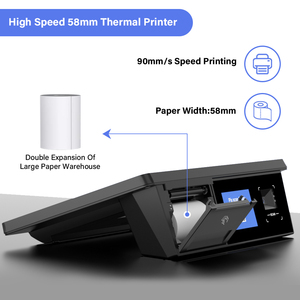 Scangle v10 הכל במערכת pos אחד עבור הזמנת מסעדה עם מדפסת 58 מ "מ & סורק 2D & תשלום nfc - Product Image 3