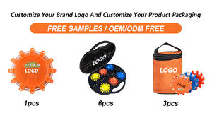 Feux de détresse routiers LED, lampes de sécurité routière, disques de sécurité routière, lampes de signalisation de sécurité, lampes de détresse pour vélo, camion, lampe de détresse - Product Image 2