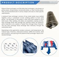 Fabrication de plaques de refroidissement liquide en acier inoxydable 316L, système de refroidissement par immersion
