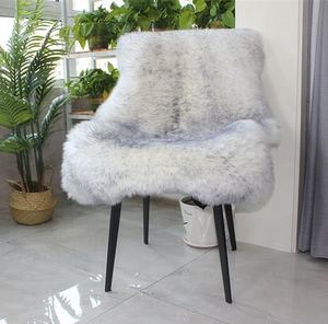 Piel de Oveja Australiana Auténtica de Primera Calidad, 6-8 cm, Piel Entera, Alfombra Ecológica, <span class=keywords><strong>Manta</strong></span> Peluda para Hogar, Auto, Camping y Uso Comercial - Product Image 4