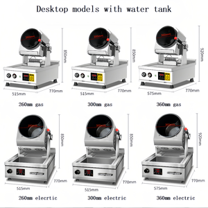 Gas Intelligent Cooking Robot Rotating <strong>Cooker</strong> <strong>Chinese</strong> Cuisine Rotating Drum <strong>Cooker</strong> With Stainless Steel And Timer Function - Product Image 6