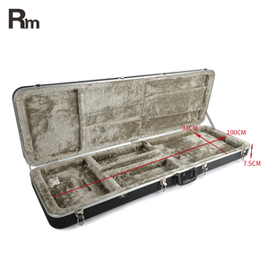 RAS-E-BK Rm Rainbow China Factory Custom Size <strong>ABS</strong> <strong>Guitars</strong> Bag Music Instrument Hard <strong>Case</strong> Rectangle Electric <strong>Guitar</strong> <strong>Case</strong> - Product Image 1