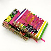 Journal en spirale en or Objectif hebdomadaire L'homme qui réussit Journal Fille Motivation Planificateur Index Cahier
