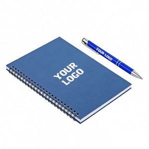 Hot Sale Logo <b>A5</b> Colorful Ruled Paper Cover <b>Spiral</b> Stationery for Students and Office <b>Notebook</b> Custom Promotional Gifts - Product Image 1