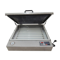 Machine d'impression sérigraphique multicolore avancée 10 couleurs 10 stations avec micro-registre, ensemble complet