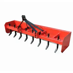 High Quality Tractor Mounted Width Box Blade Scraper with Teeth, Box Grader for sale