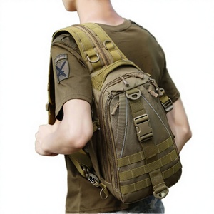 Fashion Camouflage 900D Tactical <b>Backpack</b> with Zipper Closure <b>Waterproof</b> Large Capacity Molle System for Camping Hiking - Product Image 2