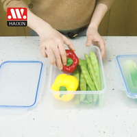 Articles de cuisine pour enfants sans BPA 1100ML/2600ML réfrigérateur fruits légumes organisateur stockage boîte à déjeuner ensemble hermétique en plastique récipient alimentaire