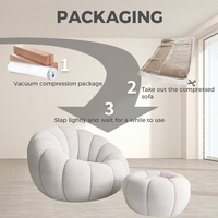 Fauteuil de salon capitonné moderne, mobilier confortable pour la maison, nouvelle arrivée pour chambre, appartement, villas