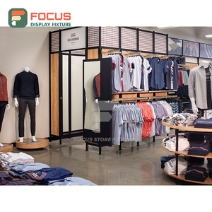Diseño de Concepto de Muebles de Exhibición de Vidrio para Tiendas Minoristas Personalizadas, Tienda de Ropa - Product Image 6