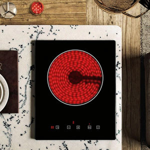 Table de cuisson en céramique à brûleur unique pour RV <span class=keywords><strong>petite</strong></span> cuisine encastrée et comptoir <span class=keywords><strong>cuisinière</strong></span> infrarouge 1 brûleur - Product Image 5