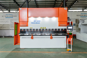 Raymax mức độ an toàn cao 4 + 1 trục tấm kim loại tấm thủy lực CNC Báo Chí phanh máy với da66t da69t - Product Image 4