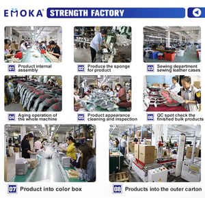 Emoka patentiertes kabelloses fern gesteuertes Nacken-Schulter <span class=keywords><strong>massage</strong></span> gerät Modisches neues Design Komfort gerät Fabrik Großhandel Direkt - Product Image 5