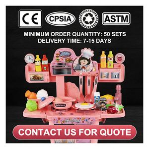 Ensemble de cuisine jouet pour enfants : comptoir, four, robinet, armoire – Jeu d'imitation pour le développement de la narration et l'engagement social - Product Image 2