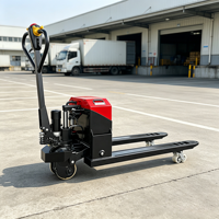 Nouvelle transpalette électrique autoportée 2T 5km/h Batterie 48V Chariot élévateur Certifié CE QMIGA OEM ODM