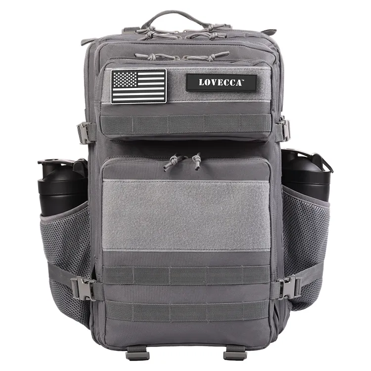 High quality oxford 900D waterproof molle tactical 45L sports gym backpack for camping hiking