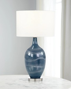 Lampe de table ronde moderne noire avec motif blanc pour l'éclairage de la maison, de l'hôtel, de la villa, de la chambre et du salon - Product Image 5