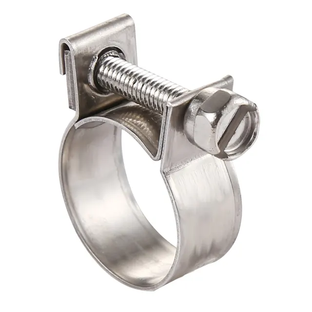 304 stainless steel Mini type hose clip / hose clamps taiwan hose clamp