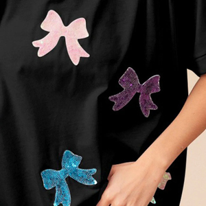 T-<span class=keywords><strong>shirt</strong></span> décontracté <span class=keywords><strong>à</strong></span> col rond et manches courtes pour femmes T-<span class=keywords><strong>shirt</strong></span> <span class=keywords><strong>à</strong></span> <span class=keywords><strong>paillettes</strong></span> <span class=keywords><strong>à</strong></span> <span class=keywords><strong>paillettes</strong></span> pour l'été - Product Image 6