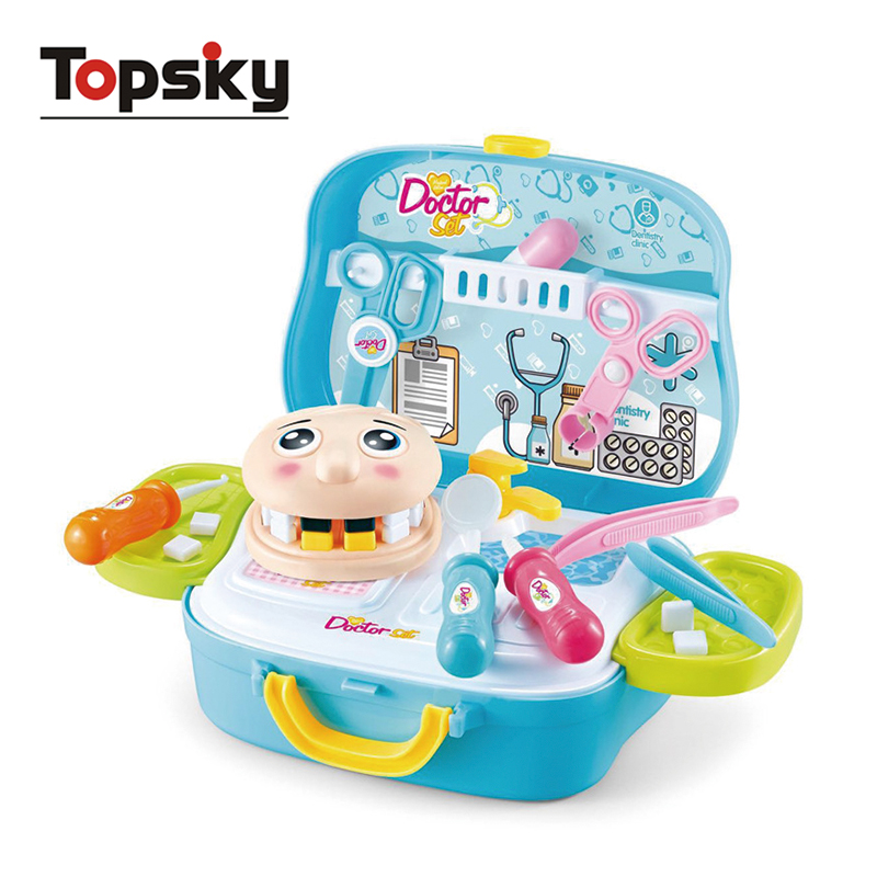 Игрушечный докторский набор для детей, 26 шт., комплект для ролевых игр, докторские медицинские наборы, стоматологическое оборудование, развивающие докторские игрушки, подарок для мальчиков и девочек