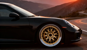 Jantes en alliage d'aluminium doré, finement traitées, robustes, anti-rayures, longue durée de vie, 19 et 20 pouces - Product Image 3