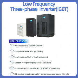 Ba giai đoạn 10KW 20kW <span class=keywords><strong>30Kw</strong></span> Off Grid tinh khiết Sine Wave năng lượng mặt trời biến tần điện áp cao IGBT năng lượng mặt trời CHARGE <span class=keywords><strong>CONTROLLER</strong></span> 220VAC 380VAC khách sạn - Product Image 2