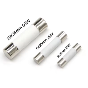 Fusibles en céramique à rupture rapide <span class=keywords><strong>250</strong></span>/500V 0,5 1 2 3 4 5 6 8 10 15 16 20 32A AMP Fusible de bonne qualité - Product Image 6