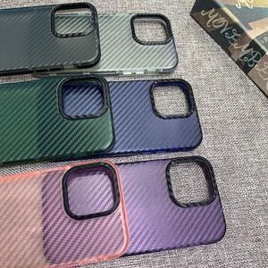 Custodia per telefono <span class=keywords><strong>con</strong></span> design IMD per iPhone16 15 14 13 12 <span class=keywords><strong>11</strong></span> <span class=keywords><strong>cover</strong></span> per telefono cellulare <span class=keywords><strong>trasparente</strong></span> in fibra di carbonio per <span class=keywords><strong>iPhone</strong></span> 16 15 pro - Product Image 3