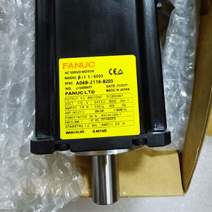A06B-6160-H002 A06B-2116-B203 มอเตอร์เซอร์โว AC ของ Fanuc และไดรฟ์สำหรับเครื่องจักร CNC สำหรับการเขียนโปรแกรม PLC และการควบคุมอุตสาหกรรม - Product Image 6