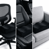Coussin de siège ergonomique en mousse haute densité avec logo personnalisé, idéal pour la maison, le bureau et la voiture (OEM)