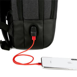 Sac à dos pour homme de grande capacité personnalisé, antivol, pour ordinateur portable, sac d'étudiant, sac à dos d'extérieur de 15,6 pouces - Product Image 3