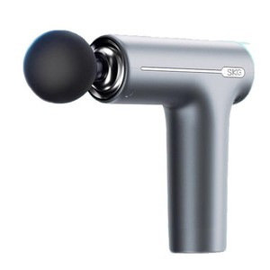 Pistolet de massage musculaire SkG Mini, 8 kg de force de poussée, fréquence variable intelligente, 4 têtes de massage, argent aurore - Product Image 5