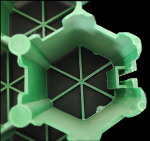 Grille de <span class=keywords><strong>pavé</strong></span> de gravier en nid d'abeille de stationnement en HDPE de haute qualité pour l'usine de pente de route d'allée de jardin Offres Spéciales directe produits de terrassement - Product Image 6