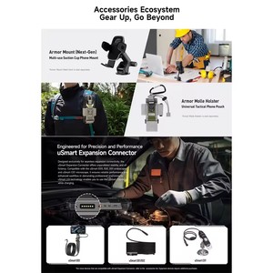 Smartphone robuste avec projecteur Ulefone Armor 34 Pro Plus 5G, 16 Go + 512 Go, 25500 mAh, 64 MP, vision nocturne, 6,95 pouces, 120 Hz, NFC, Android 15 - Product Image 2