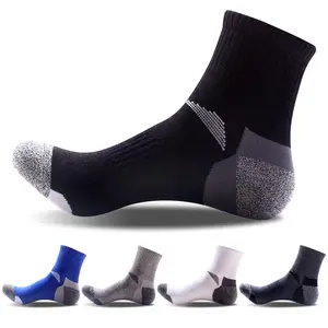 Оптовая продажа, индивидуальные спортивные носки для мужчин, футбол и баскетбол, спортивные носки для лета