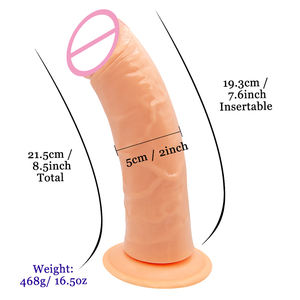 Peau sensation Gode Réaliste matériau souple Énorme Pénis Avec Ventouse Sex Toys pour Femme Gode Ceinture Masturbation Féminine - Product Image 2