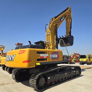 2023 Excavadora usada Sany 365H 95% Nuevo con menos horas Motor Cummins de alta calidad y componentes centrales Shanghai China - Product Image 3