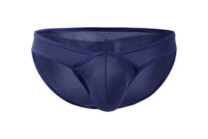 Slip Boxer da <span class=keywords><strong>Uomo</strong></span> a Vita Bassa, <span class=keywords><strong>Sexy</strong></span> in Rete Traspirante, Stile Bikini Classico con Stampa, Intimo Maturizzato Stile <span class=keywords><strong>Perizoma</strong></span> - Product Image 3