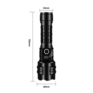 Đèn pin chiến thuật đa năng siêu mạnh, siêu sáng, dùng ngoài trời, cắm trại, sạc lại được, có thể kéo dài - Product Image 6