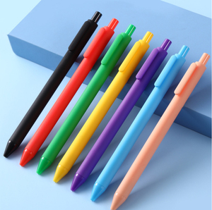 Trường giá rẻ nhiều màu nhựa gel mực bút có thể thu vào bút bi với biểu tượng tùy chỉnh cho văn phòng phẩm và văn phòng - Product Image 6