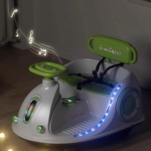 Coche eléctrico de juguete para niños con control remoto para niños de 2 a 4 años, unisex, con parachoques de plástico. - Product Image 5