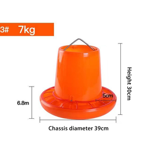 Poultry Farm Feeder <strong>Chicken</strong> Fowl Hopper Feeder Automatic Plastic Poultry <strong>Bulk</strong> Feeders - Product Image 5