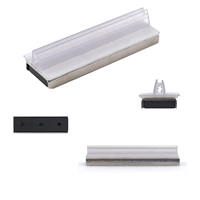 Support de protection contre les éternuements en plexiglas adhésif Supergrip Sign Holder avec support de panneaux acryliques