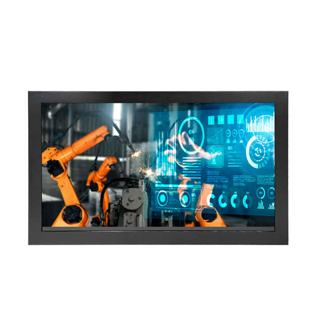 Customization 21.5 Inch Capacitive Touch Screen Industrial Monitor Industrial Resistive Touch Screen Monitor VGA HDMI DVI USBdisplay