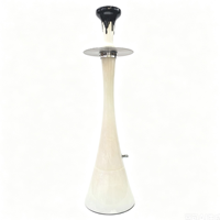 Ensemble de fumoir à chicha en marbre de luxe Egoisto avec techniques de laque