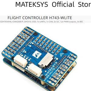 Controlador de Vuelo MATEKSYS H743-WLITE Lite ArduPilot INAV 2-6S 480MHz ICM42688-P, Molde Privado 25x25mm OD2mm RC, Venta al Por Mayor - Product Image 3