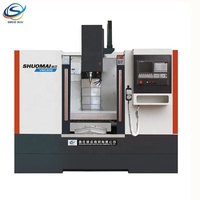Système GSK SIEMENS FANUC de haute précision, quatrième axe, petit centre d'usinage vertical CNC VMC650